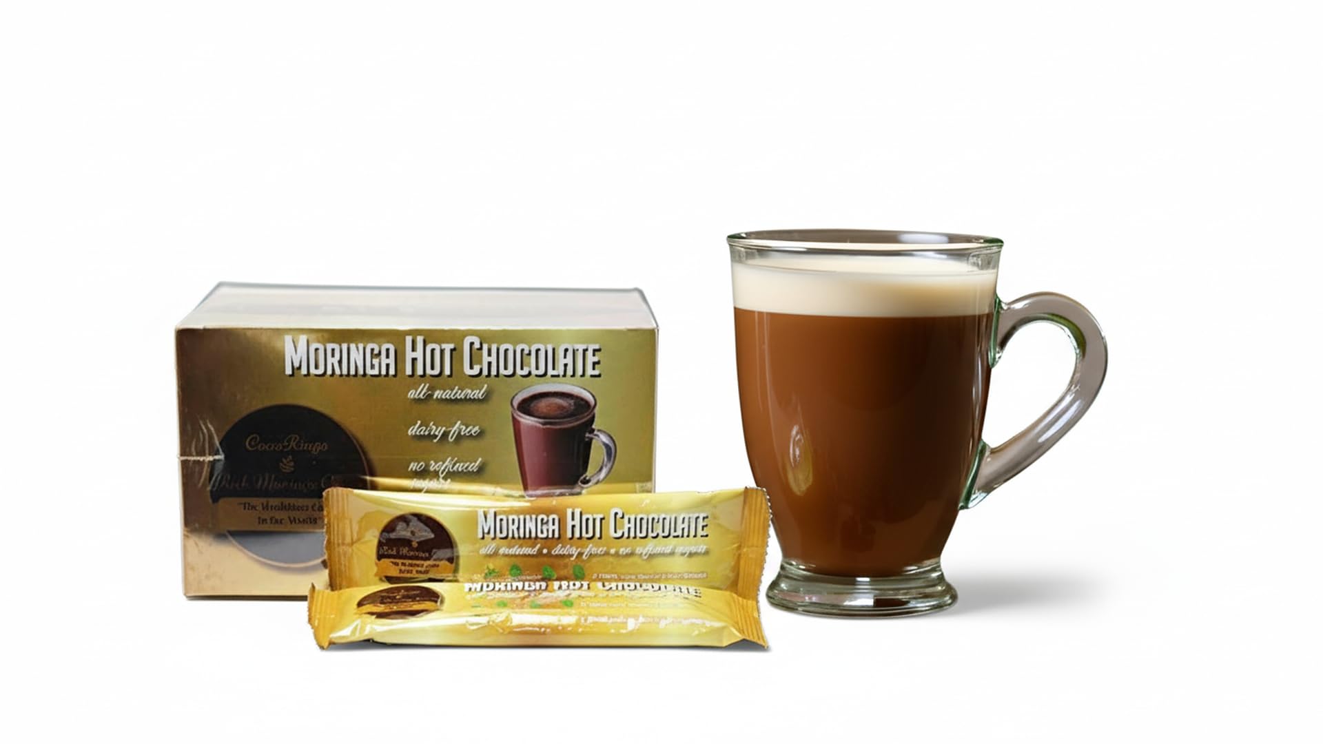Amazon.com : CocoRinga Moringa Hot Chocolate Vegan High Protein